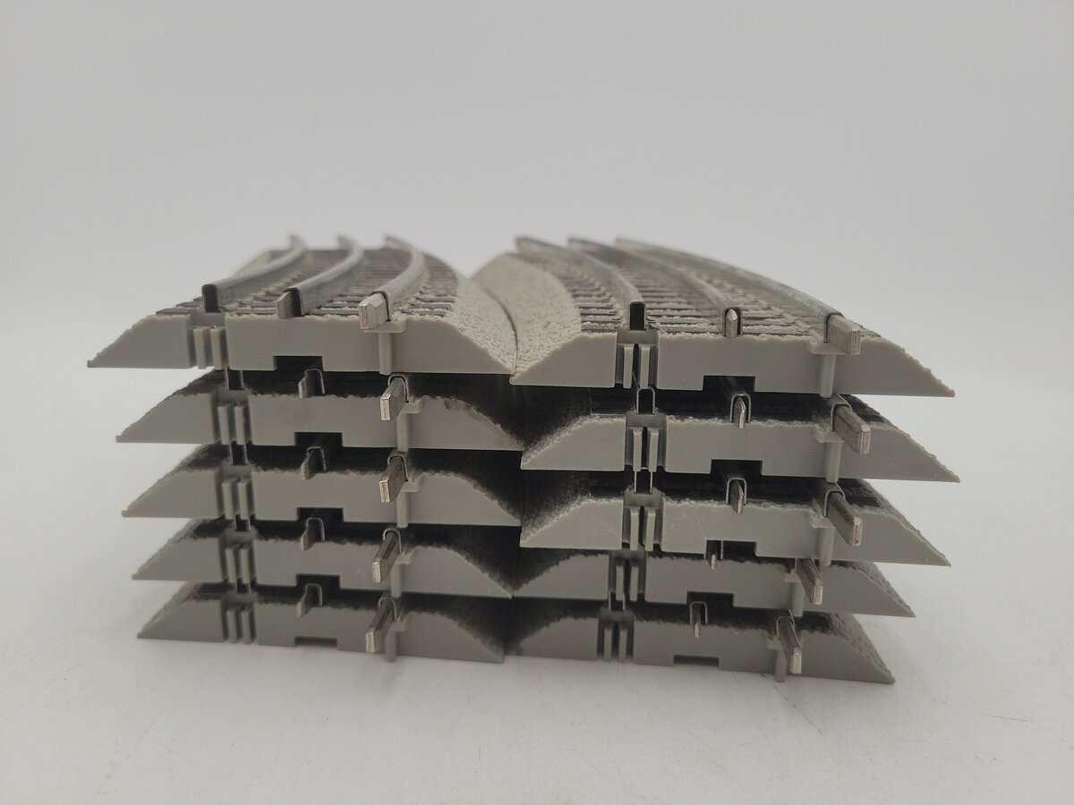 Lionel 6-12022 O-36 Half Curved FasTrack Section (10) EX