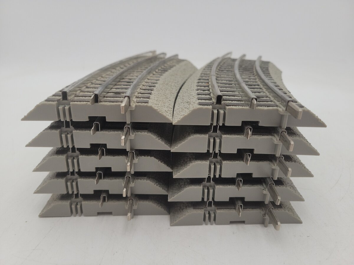 Lionel 6-12022 O-36 Half Curved FasTrack Section (10) EX