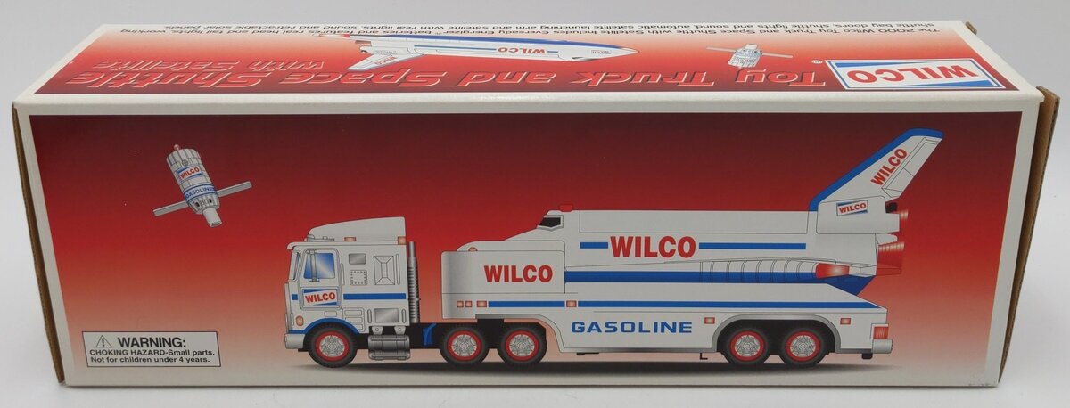 Wilco 2000 1:64 Scale Toy Truck and Space Shuttle EX/Box