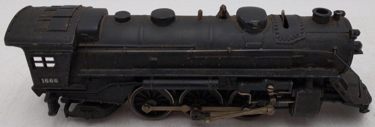 Lionel 1666 Vintage O 2-6-2 Diecast Steam Locomotive VG