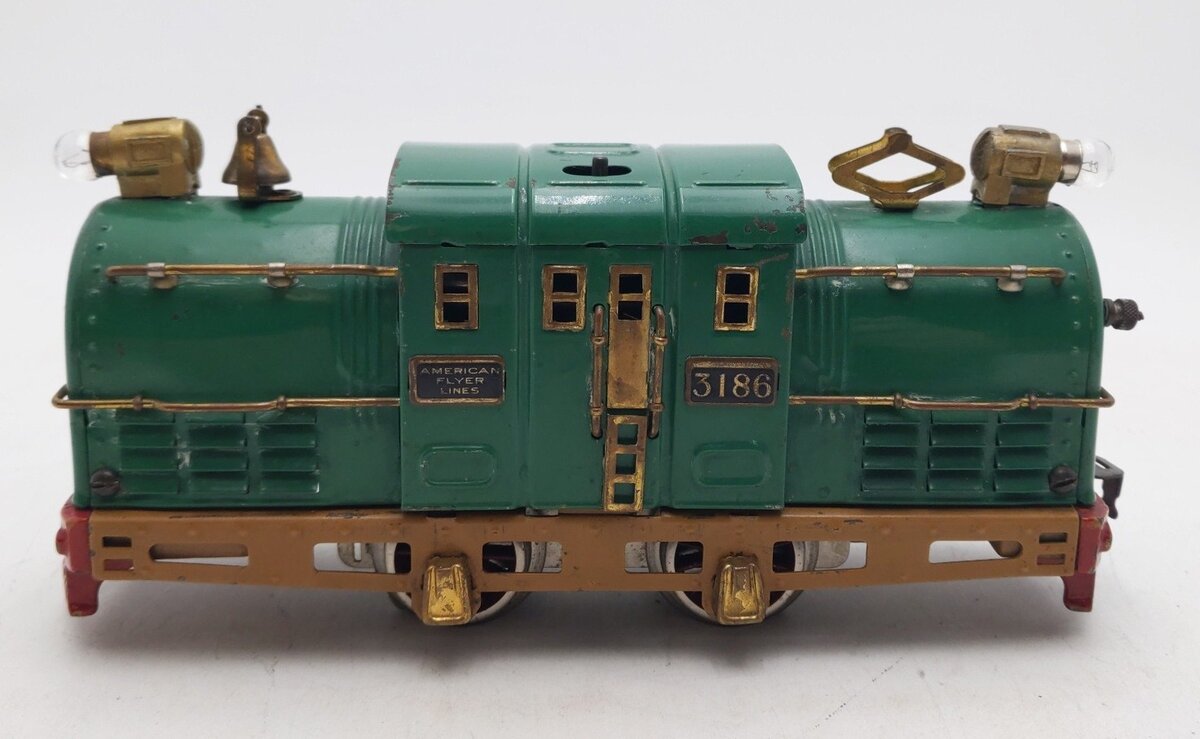 American Flyer 3186 O Prewar Electric Locomotive VG