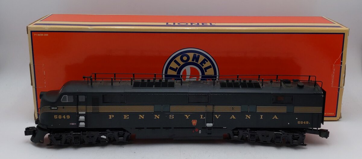 Lionel 6-34532 O Gauge Pennsylvania E-7 A Diesel Locomotive Powered #5849 EX/Box