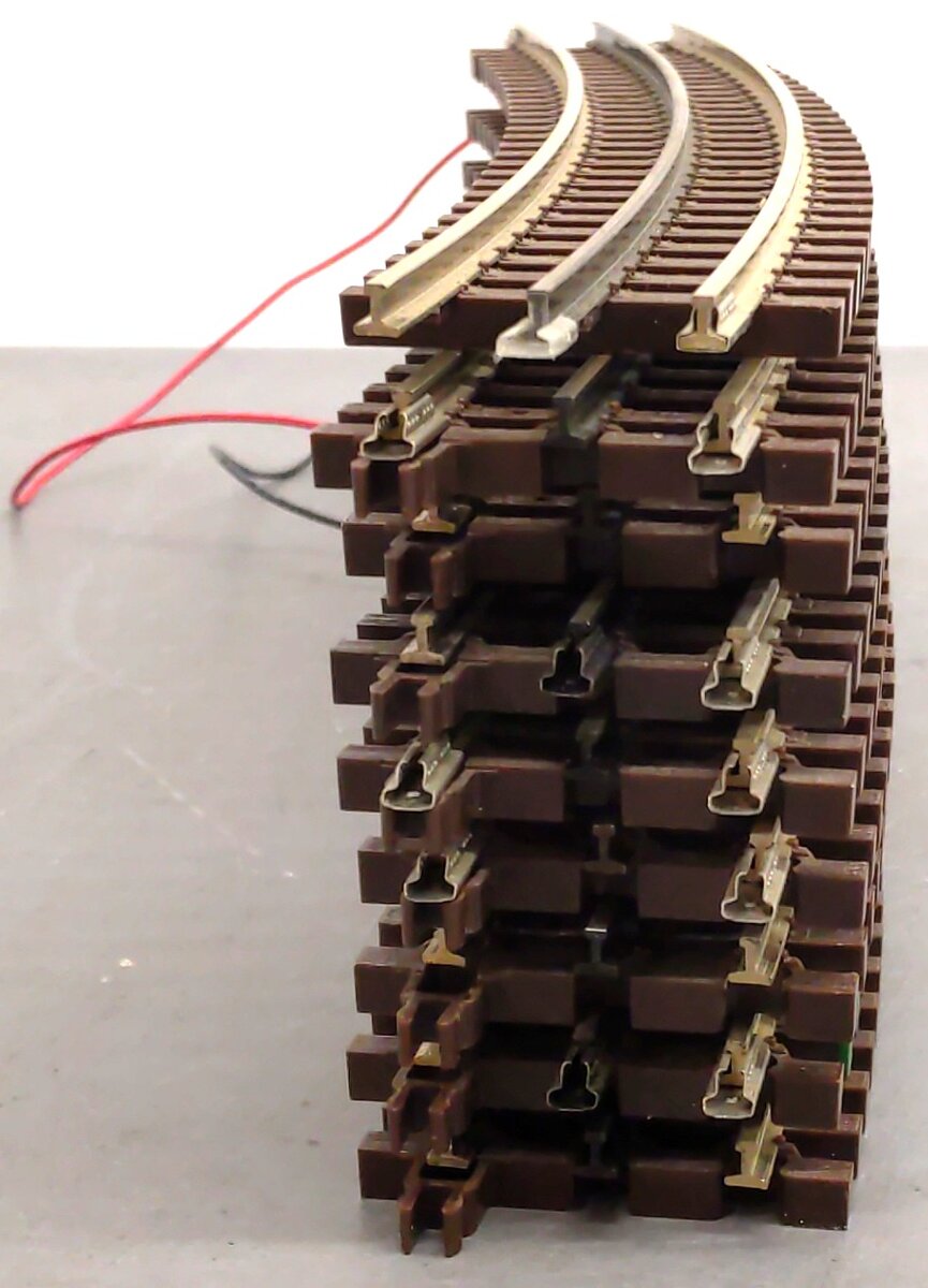 Atlas 6062 O72 Full Curve Track Sections (9) EX