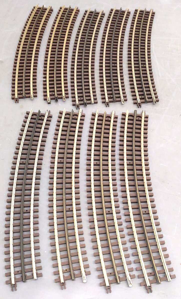 Atlas 6062 O72 Full Curve Track Sections (9) EX