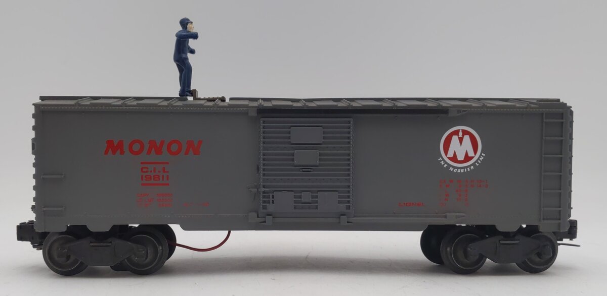 Lionel 6-19811 O Gauge Monon Operating Brakeman Car #19811 VG/Box