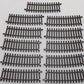 Atlas 7063 O Code 148 2-Rail Nickel Silver 36" Radius Half Curved Track (11) EX