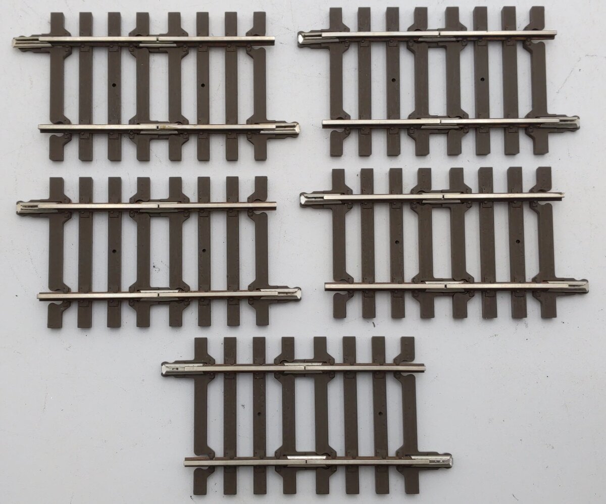 Atlas 7052 O Code 148 2-Rail Nickel Silver 1-3/4" Straight Track (10) EX