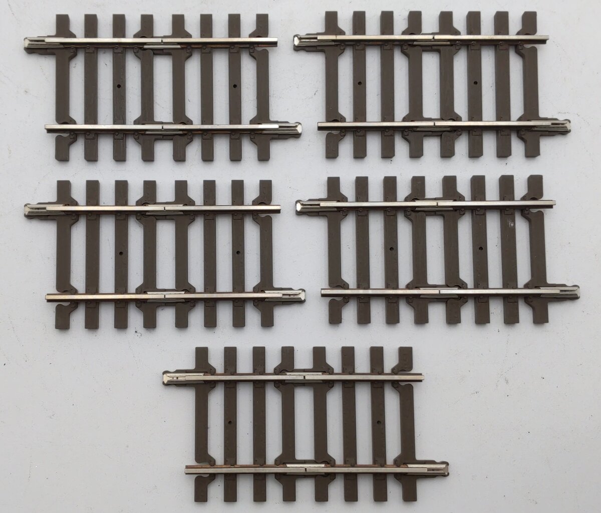 Atlas 7052 O Code 148 2-Rail Nickel Silver 1-3/4" Straight Track (10) EX