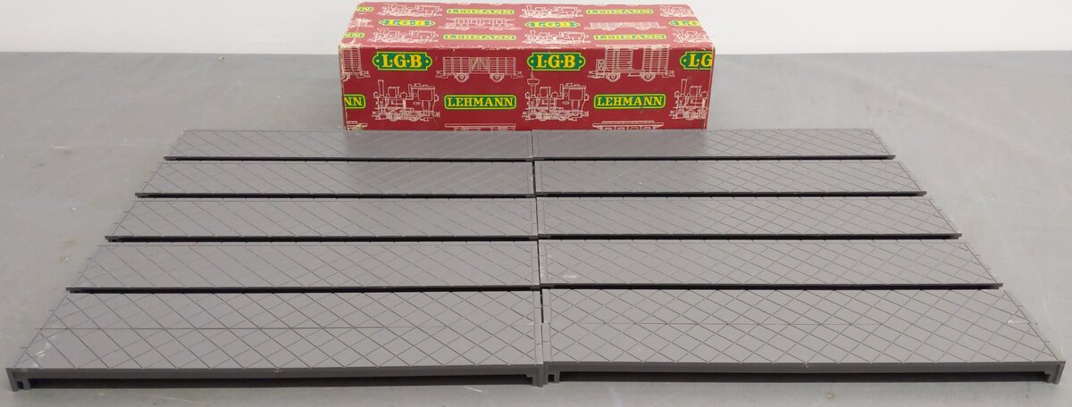 LGB 5034 G Scale Gray Plastic Platform Set EX/Box