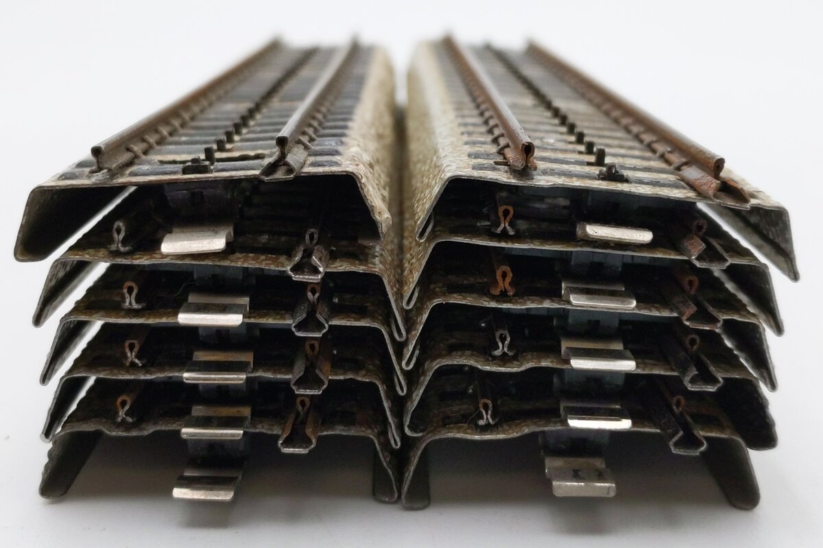 Marklin 5106 HO M Track Metal Straight Track (Box of 10) VG/Box