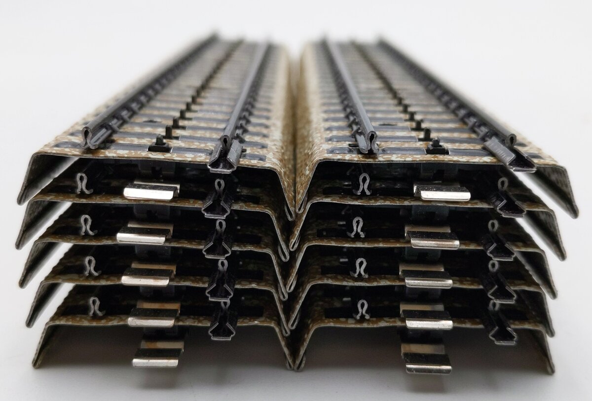 Marklin 5106 HO M Track Metal Straight Track (Box of 10) VG/Box