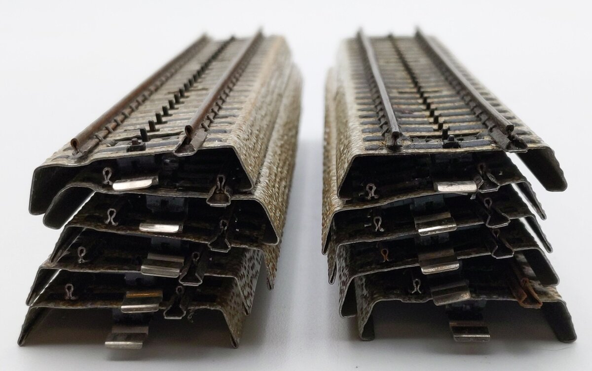 Marklin 5106 HO M Track Metal Straight Track (Box of 10) VG/Box