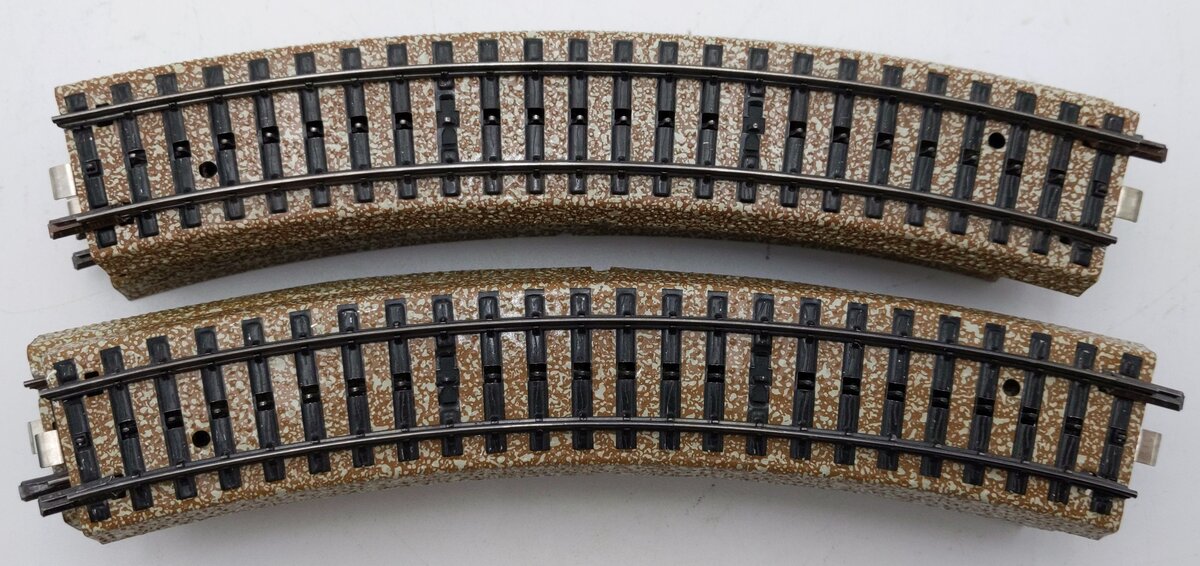 Marklin 5100 HO Scale M Track Metal Curved Track (Box of 10) EX/Box