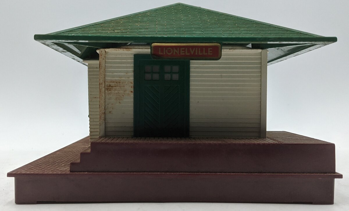 Lionel 132 Vintage O Illuminated Automatic Stop Station VG