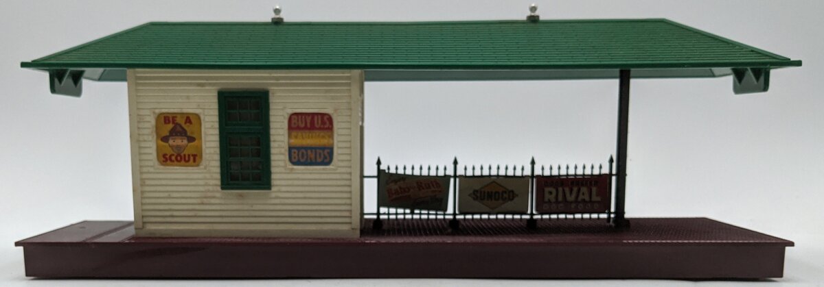 Lionel 256 Vintage O Illuminated Freight Station VG