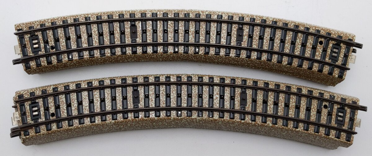 Marklin 5200 HO Scale Curved Track Sections (6) EX/Box