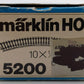 Marklin 5200 HO Scale Curved Track Sections (6) EX/Box