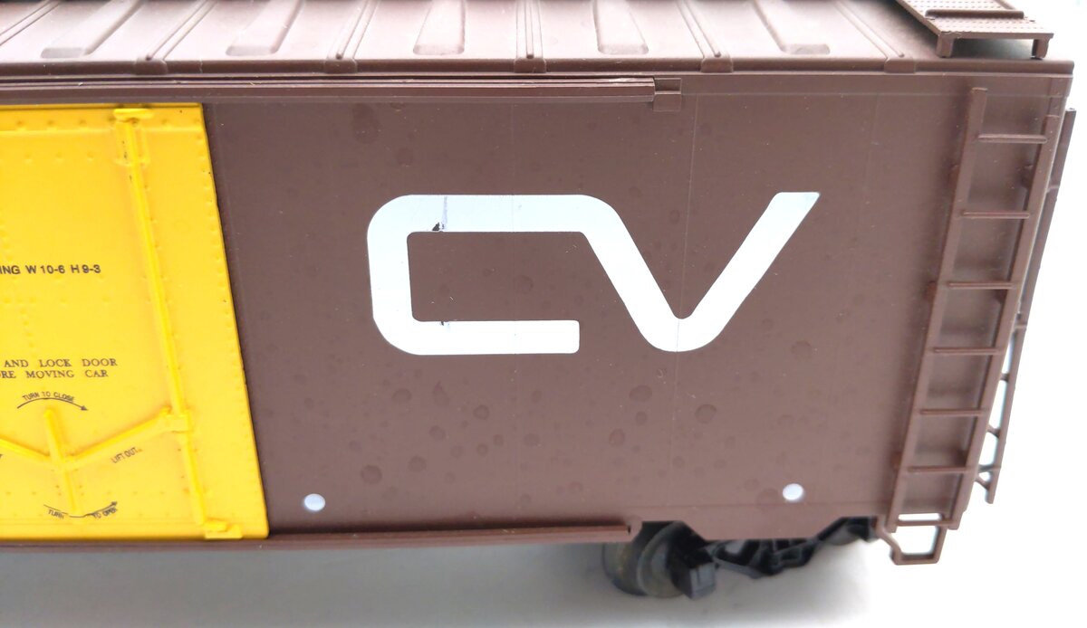 Weaver U21514LD O Gauge Central Vermont 40' Plug Door Boxcar PS-1 #402872 VG/Box