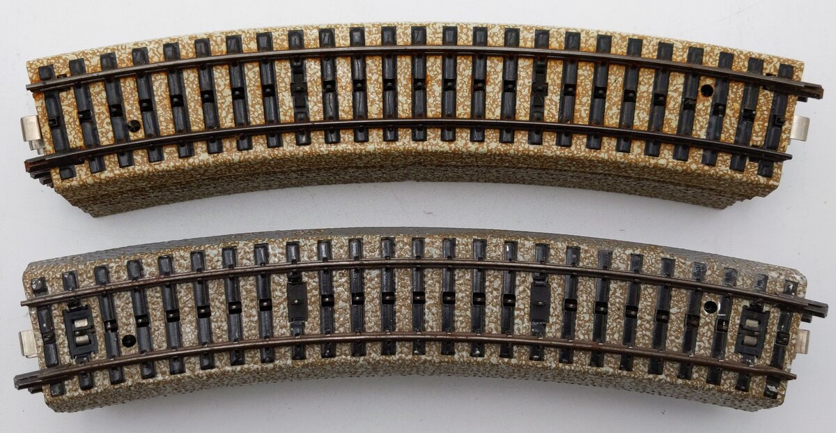 Marklin 5206 HO Scale Curved Track Sections (10) VG/Box