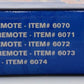 Atlas 6072 O Nickel Silver O-72 Left Hand Remote Switch Turnout VG/Box
