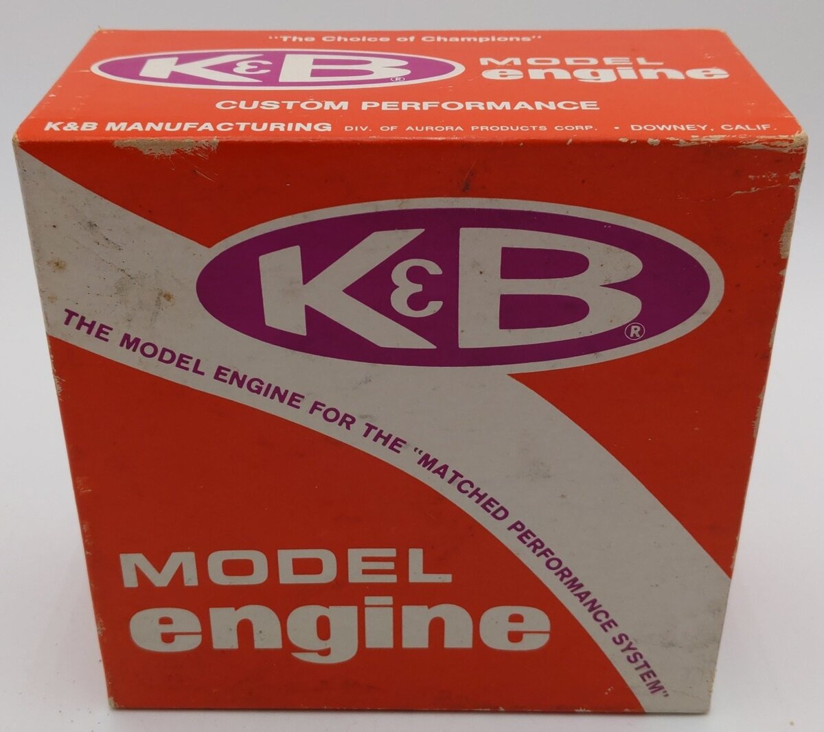 K&B Engine K&B .61 RC Glow-Plug Engine #6525 VG/Box