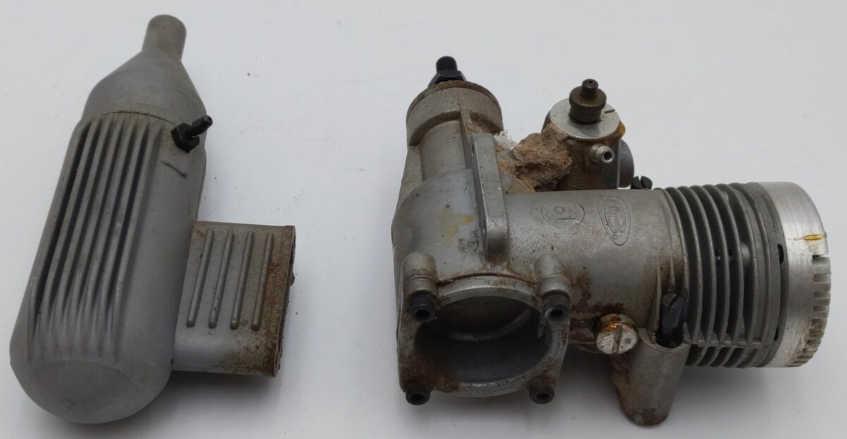 K&B Engine K&B .61 RC Glow-Plug Engine #6525 VG/Box