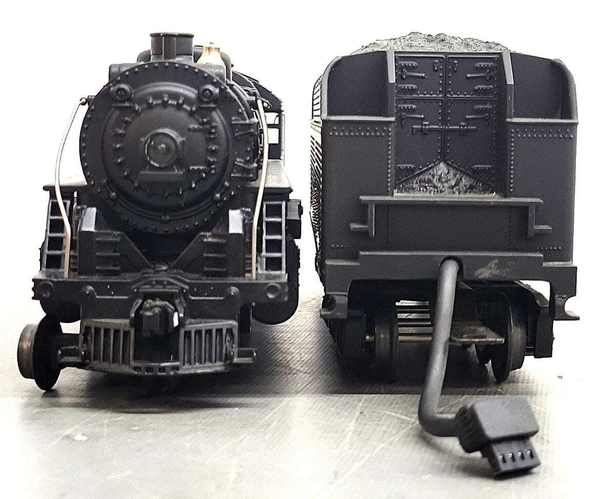 MTH 30-1122-1 O Gauge Custom B&M 4-6-2 Steam Locomotive & Tender w/PS1 #3700 EX/Box