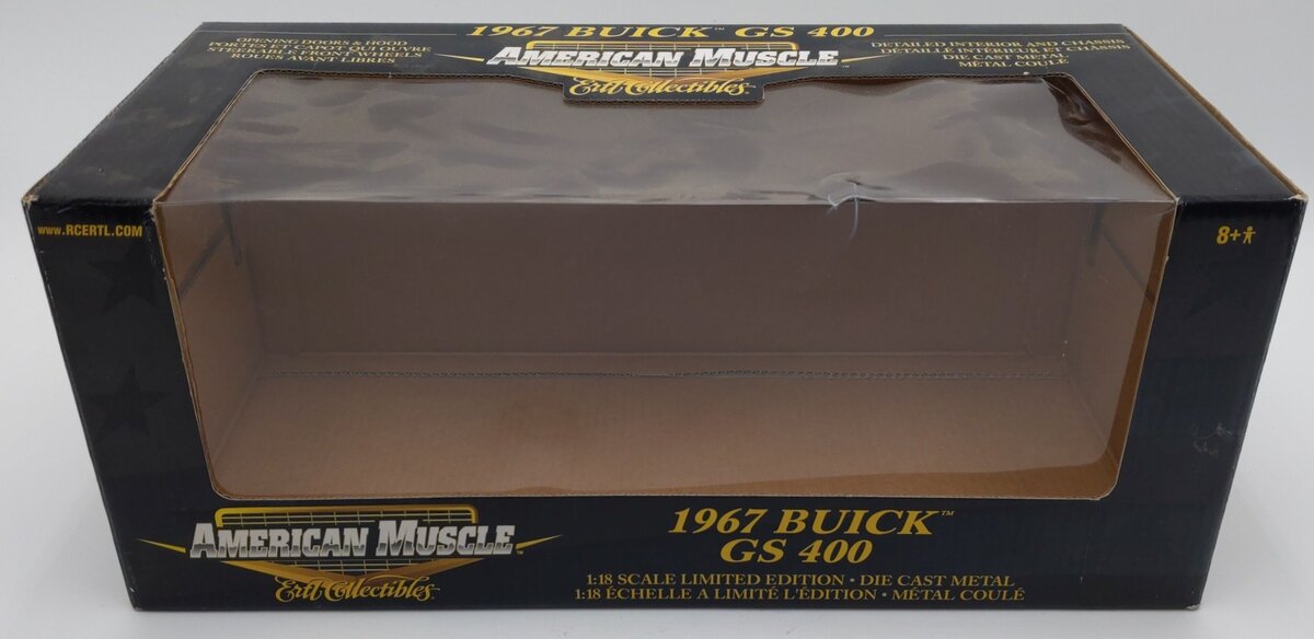 Ertl 1967 1:18 1967 White Buick GS 400 EX/Box