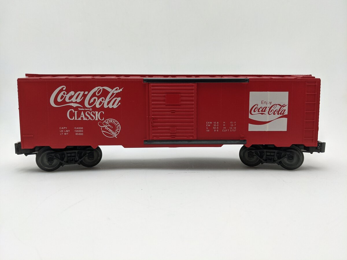 KMT 5757 O Gauge Red Coca-Cola Box Car EX