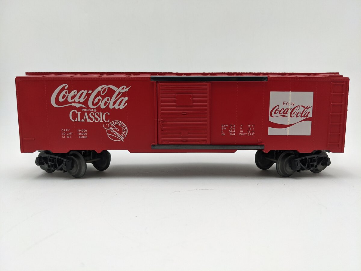KMT 5757 O Gauge Red Coca-Cola Box Car EX