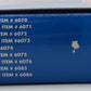 Atlas 6072 O Nickel Silver O-72 Left Hand Remote Switch Turnout EX/Box