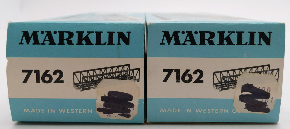 Marklin 7162 HO Scale Lattice Girder Bridge [2] VG/Box