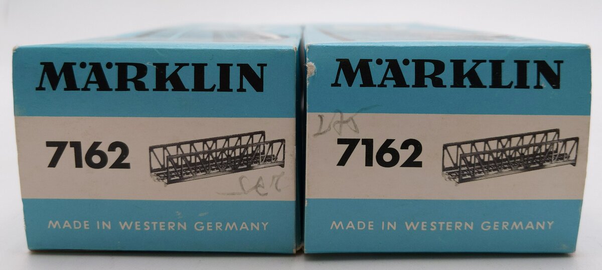 Marklin 7162 HO Scale Lattice Girder Bridge [2] EX/Box