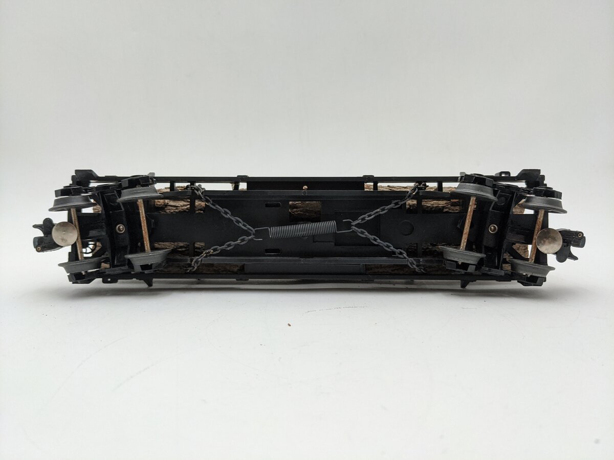 Lionel 6-16604 O Gauge New York Central Operating Log Dump Car VG
