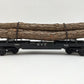 Lionel 6-16604 O Gauge New York Central Operating Log Dump Car VG