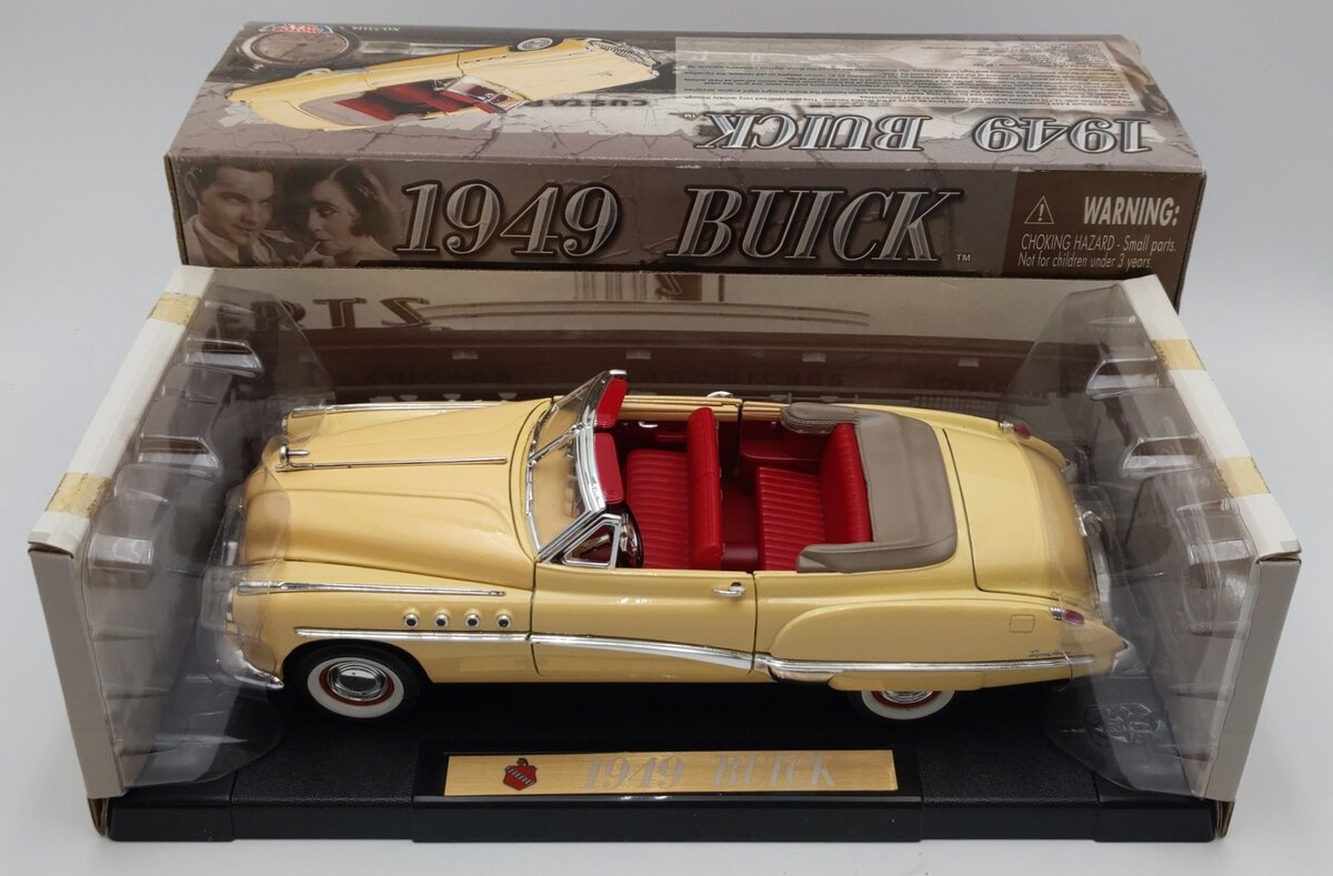Motor Max 1949 Buick Roadmaster Convertible 1:18 Scale LN/Box