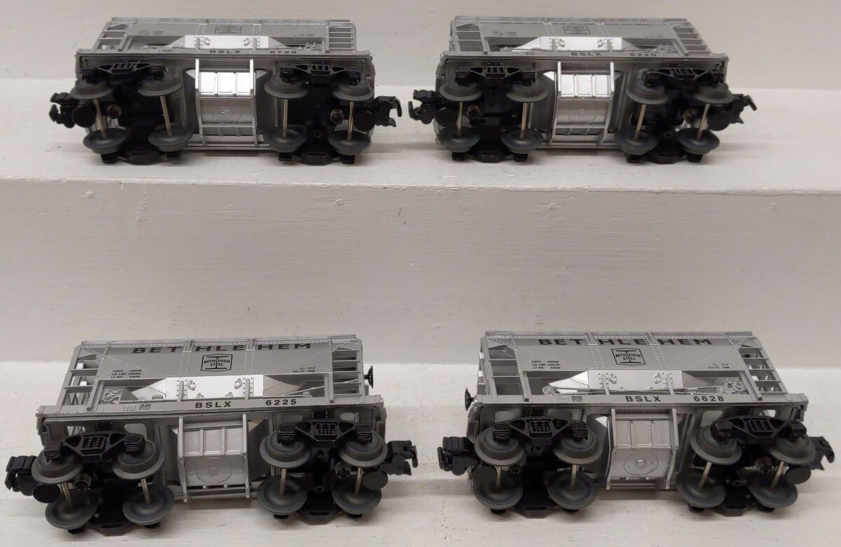 Lionel 1928160 O Gauge Bethlehem Hopper Cars (Pack of 4) EX