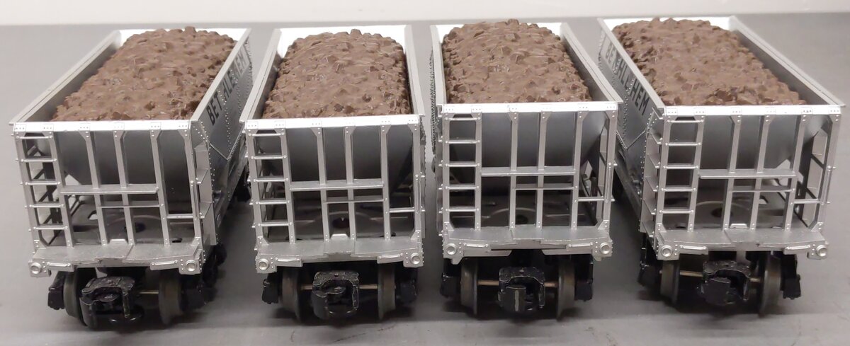 Lionel 1928160 O Gauge Bethlehem Hopper Cars (Pack of 4) EX