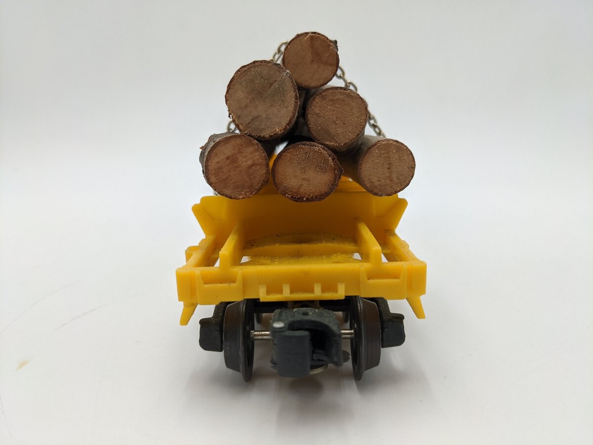 Lionel 6-9303 O Gauge Union Pacific Operating Log Dump Car EX