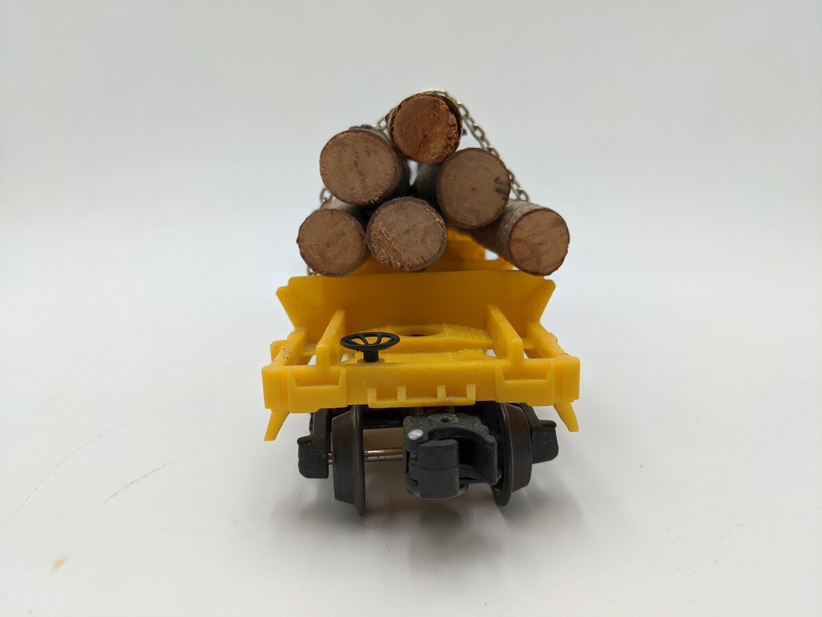 Lionel 6-9303 O Gauge Union Pacific Operating Log Dump Car EX