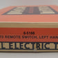 Lionel 6-5166 O Gauge O72 Left Hand Remote Switch/Turnout EX/Box