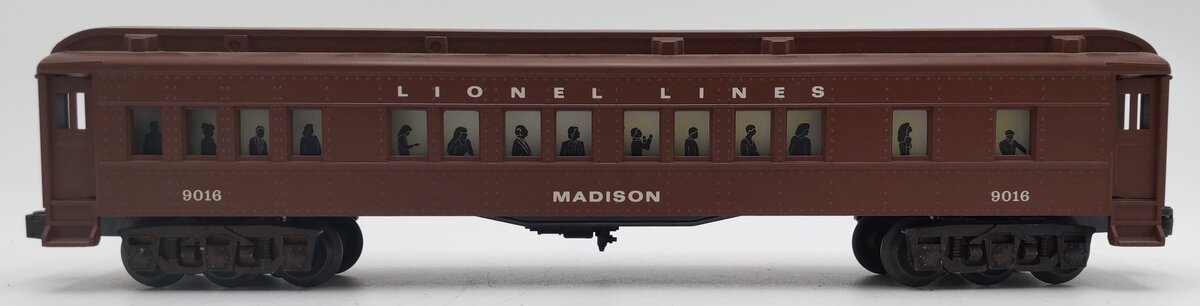 Lionel 6-19016 O Gauge Lionel Lines Madison Passenger Car #9016 EX