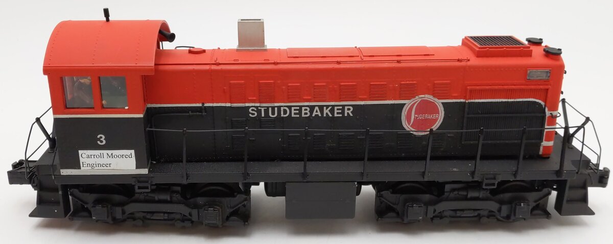 MTH 20-2499-1 O Studebaker Alco S-2 Switcher Diesel w/PS2 #3 -Custom Painted