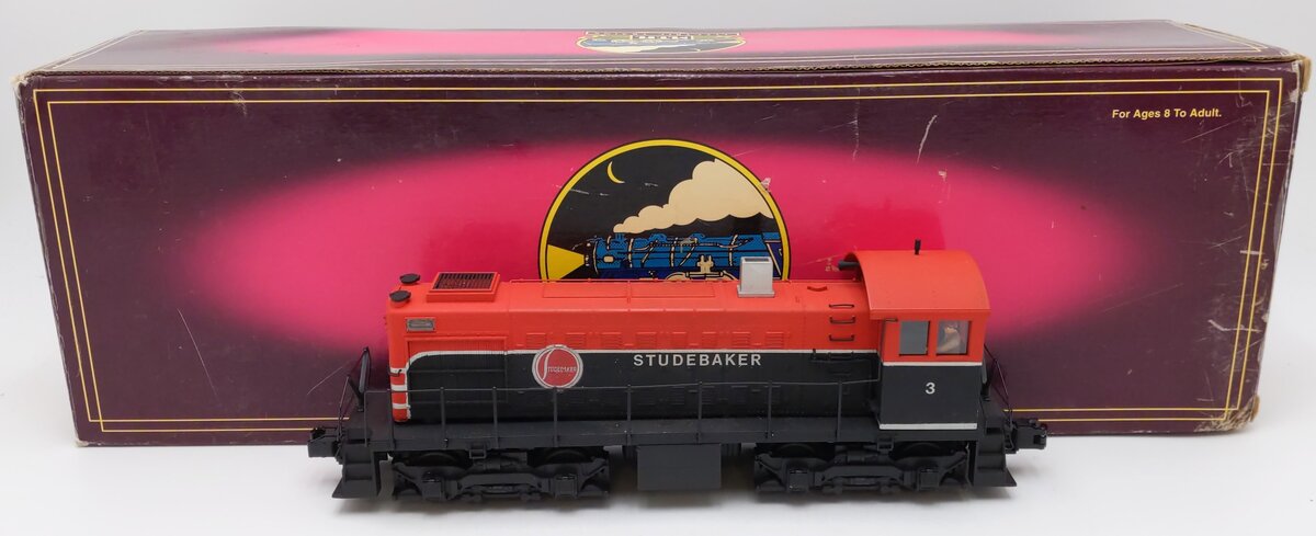 MTH 20-2499-1 O Studebaker Alco S-2 Switcher Diesel w/PS2 #3 -Custom Painted