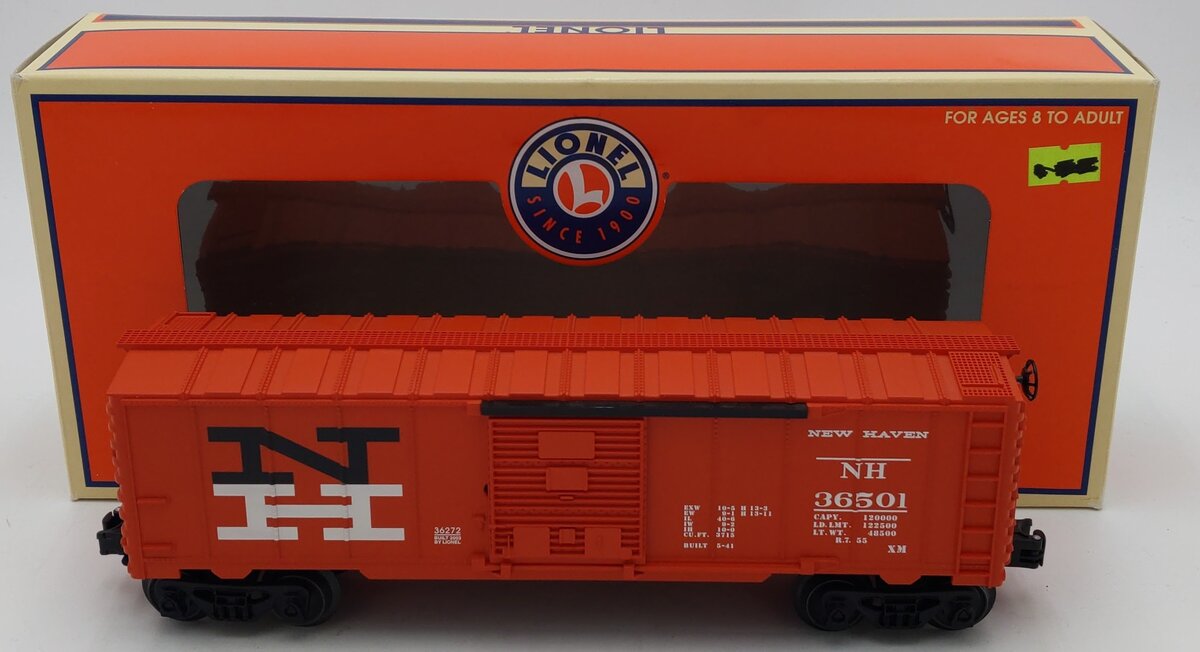 Lionel 6-36272 O Gauge New York New Haven & Hartford Box Car #36501 LN/Box