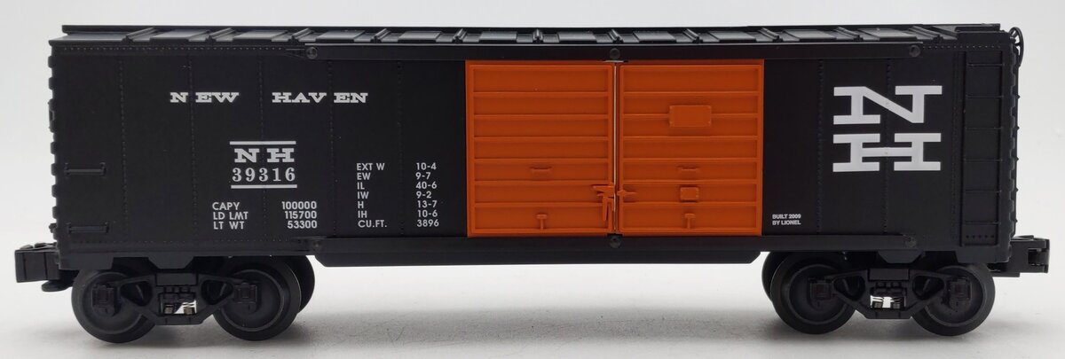 Lionel 6-39316 O Gauge New Haven Automobile Boxcar LN/Box