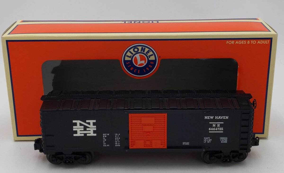 Lionel 6-39204 O Gauge New Haven Boxcar #6464-725 EX/Box