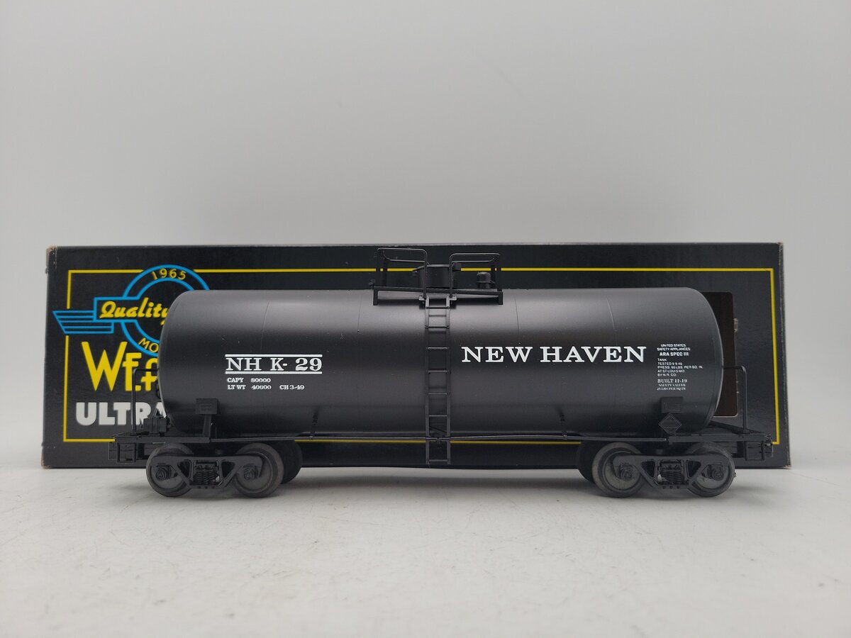 Weaver U1343 O Gauge New Haven Tank Car #K-29 EX/Box