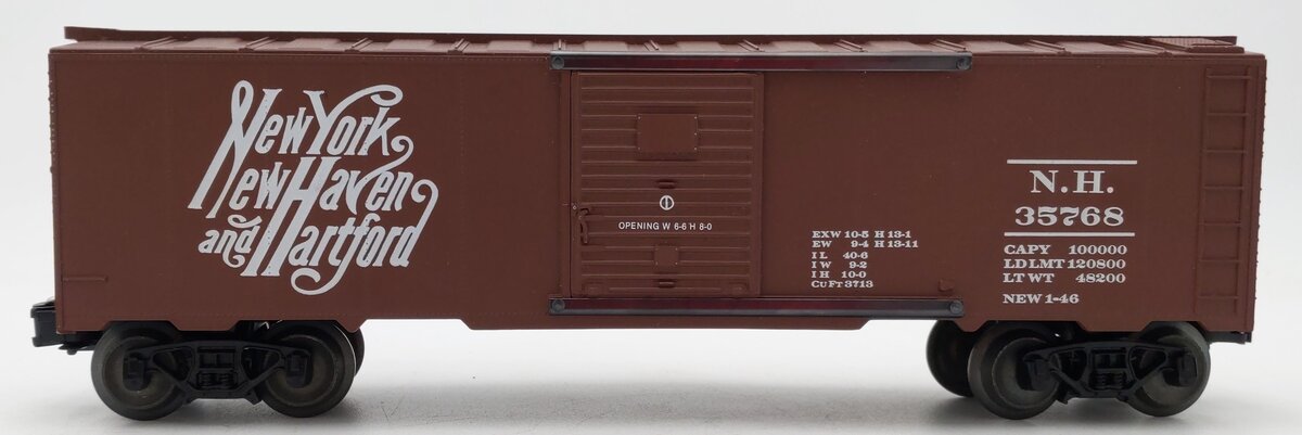 KMT O Gauge New Haven Boxcar #35768 EX/Box