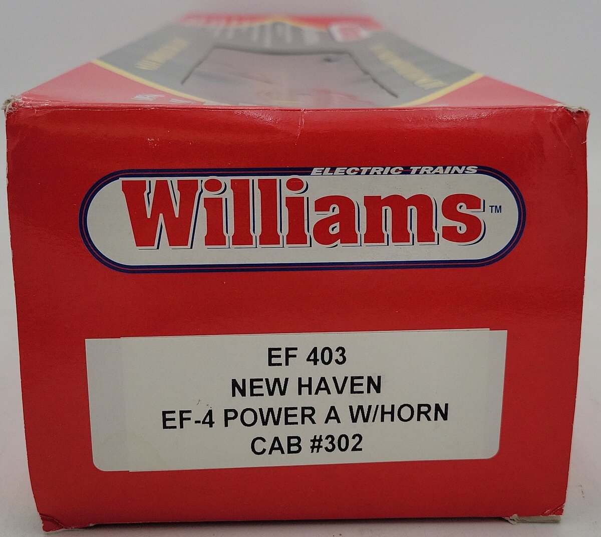 Williams 41602 O New Haven EF-4 Rectifier Electric Locomotive #302 EX/Box